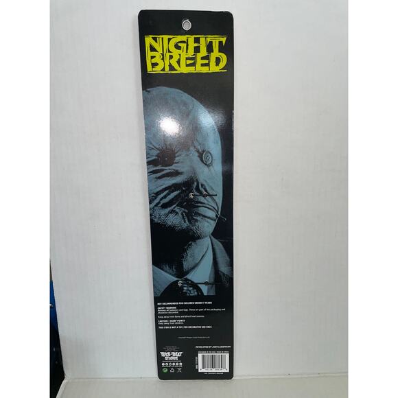 TOTS Clive Barker’s Nightbreed™ Dr. Decker Plastic Razor Blade Accessory NEW - Picture 2 of 2